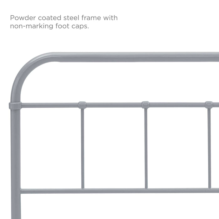 Serena King Steel Headboard