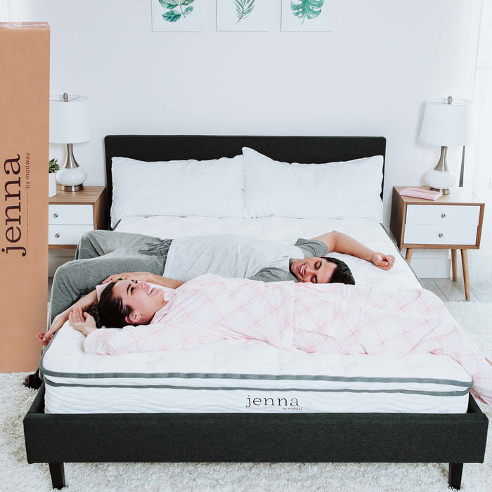 Jenna 10" Innerspring and Foam King Mattress