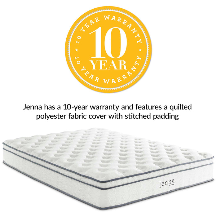 Jenna 10" Innerspring and Foam King Mattress