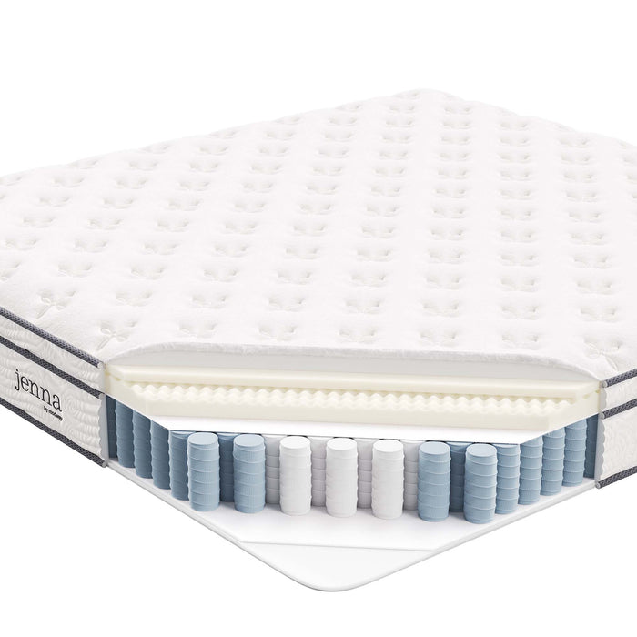 Jenna 10" Innerspring and Foam King Mattress