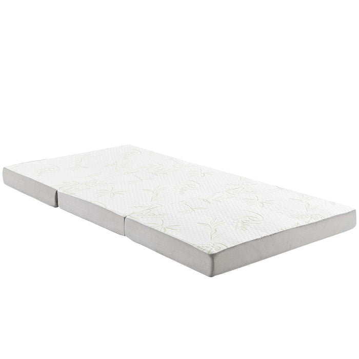 Relax 39 x 75 x 4 (Twin) Tri-Fold Mattress Topper