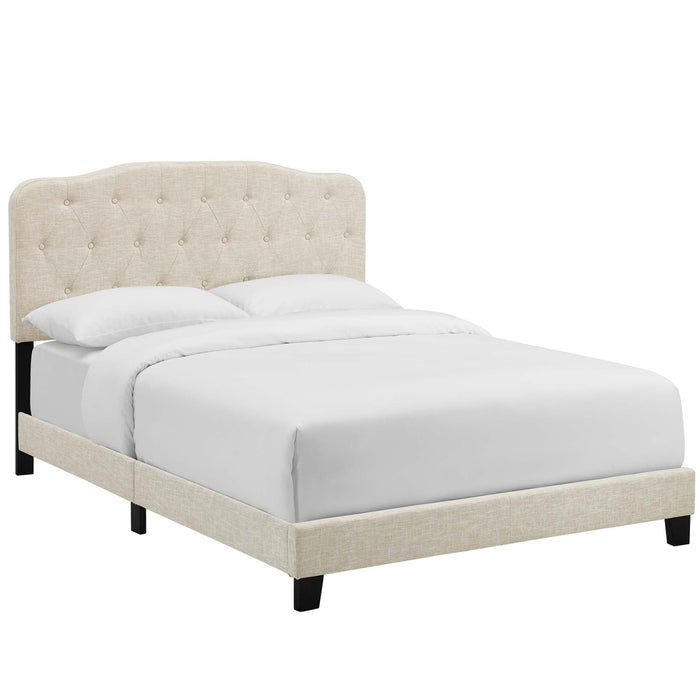 Amelia Full Upholstered Fabric Bed