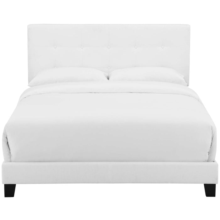 Amira Twin Upholstered Fabric Bed