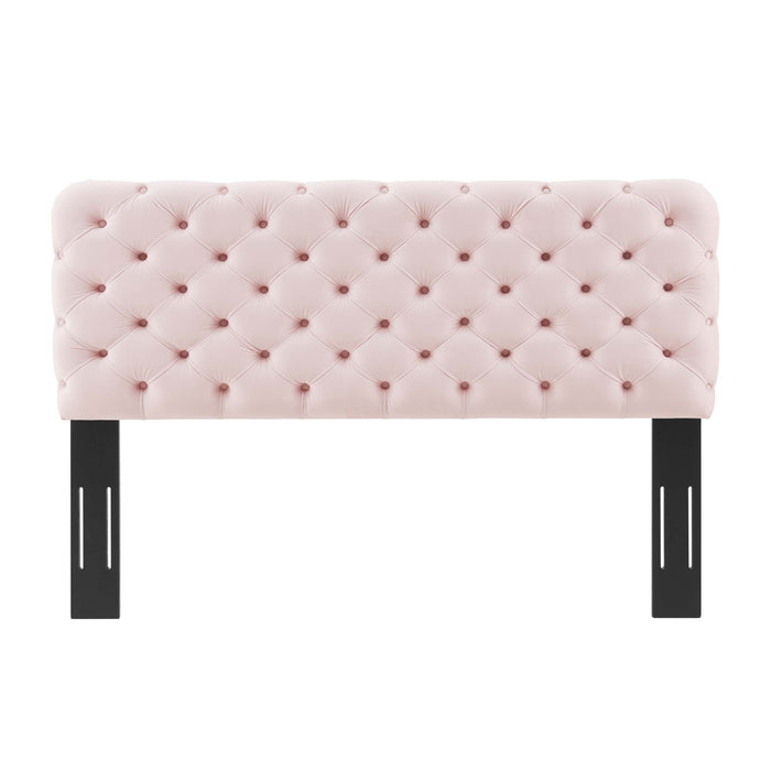 Lizzy Tufted Full/Queen Performance Velvet Headboard