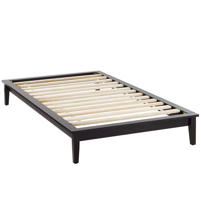 Lodge Twin Wood Platform Bed Frame