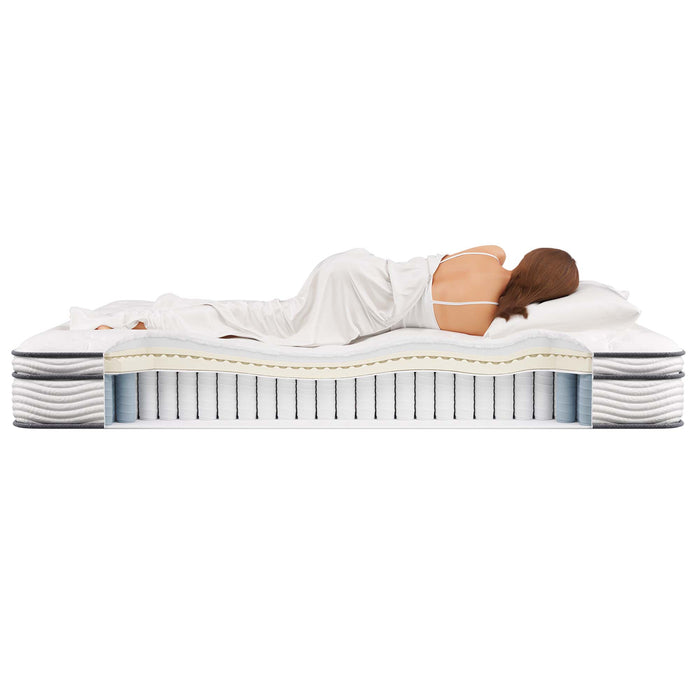 Jenna 10" Innerspring and Foam California King Mattress