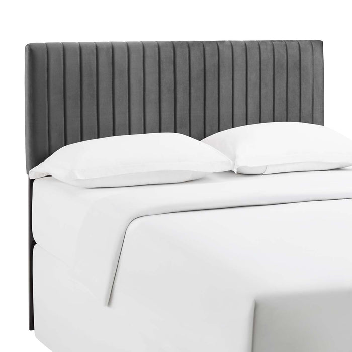 Keira Full / Queen Performance Velvet Headboard