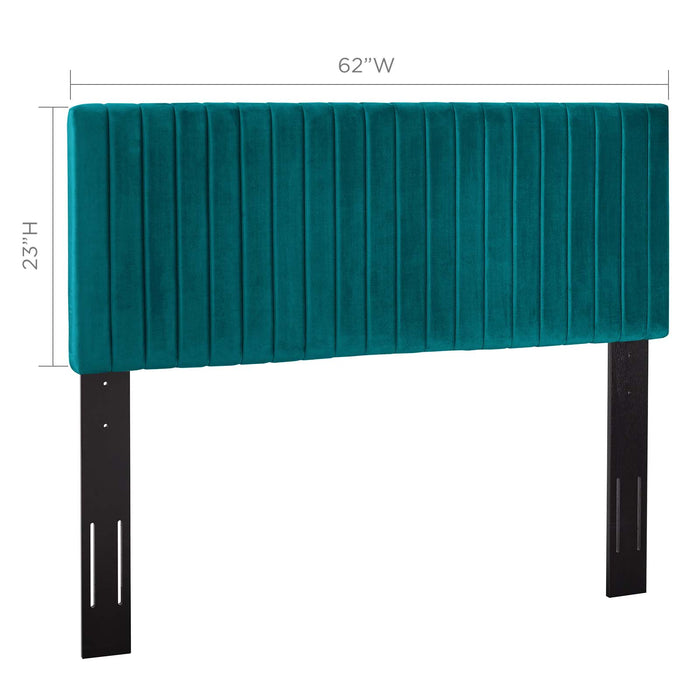 Keira Full / Queen Performance Velvet Headboard