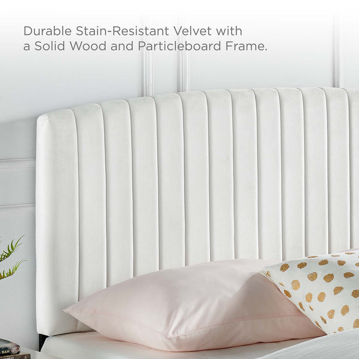 Rebecca Performance Velvet Full / Queen Headboard