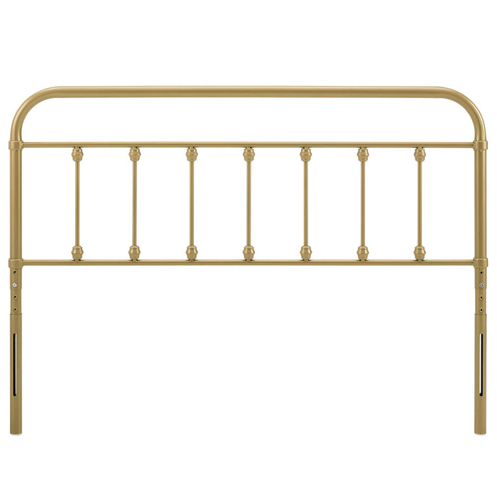 Sage King Metal Headboard