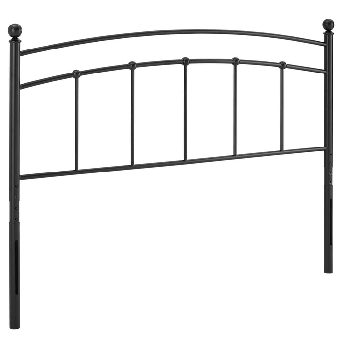 Abigail Queen Metal Headboard