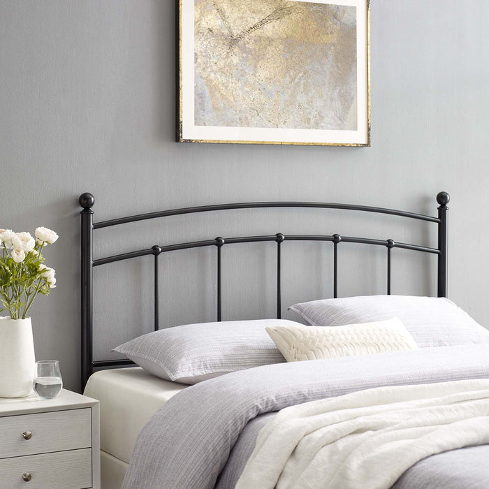 Abigail Queen Metal Headboard