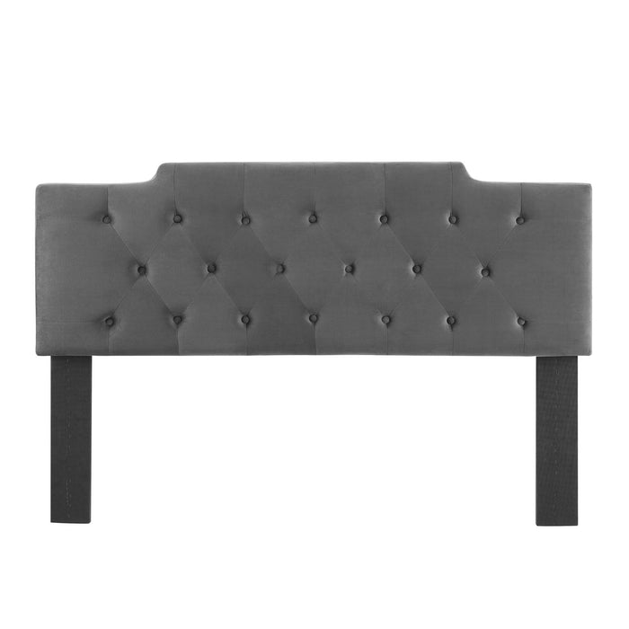 Juliet Tufted Twin Performance Velvet Headboard