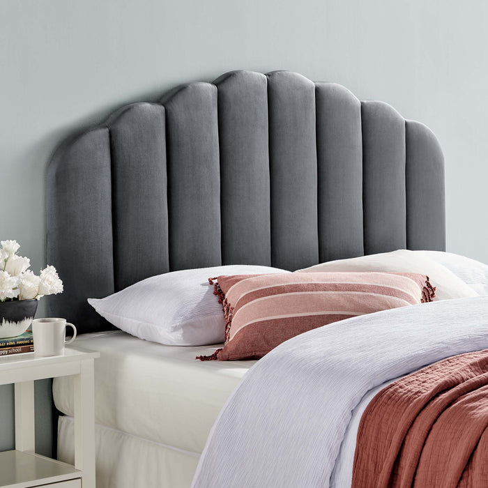 Veronique Full/Queen Performance Velvet Headboard