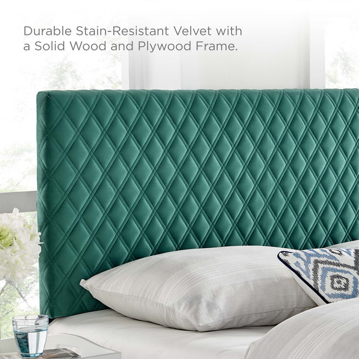 Angela Full/Queen Performance Velvet Headboard