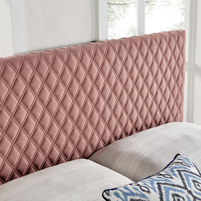 Angela King Performance Velvet Headboard