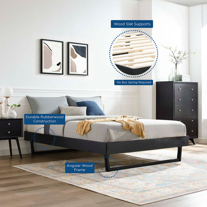 Billie Twin Wood Platform Bed Frame