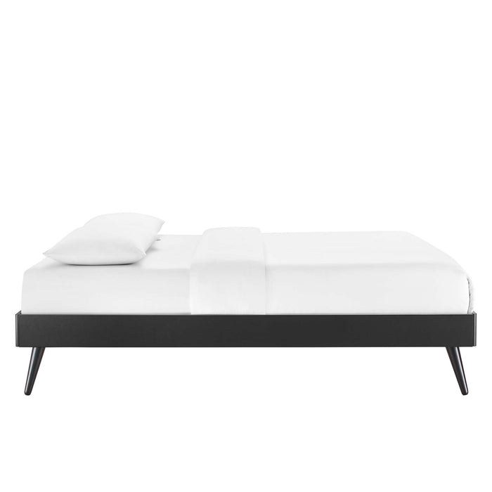 Margo King Wood Platform Bed Frame