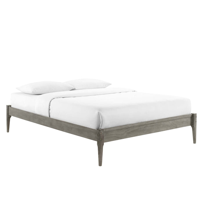 June Twin Wood Platform Bed Frame