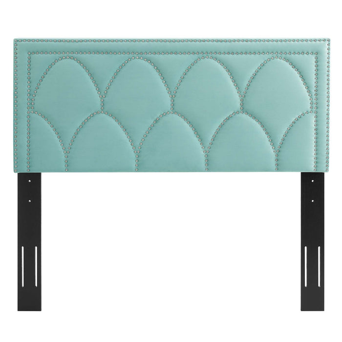 Greta Performance Velvet Twin Headboard