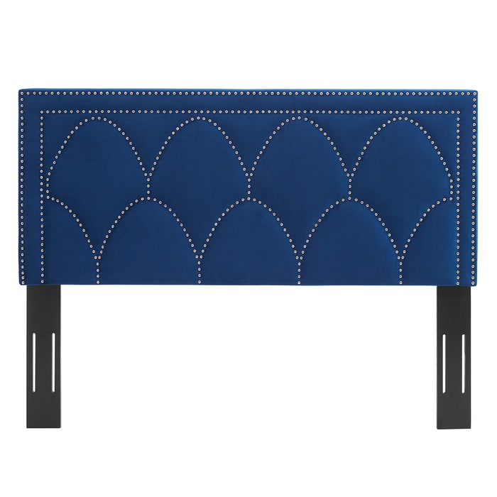 Greta Performance Velvet Twin Headboard