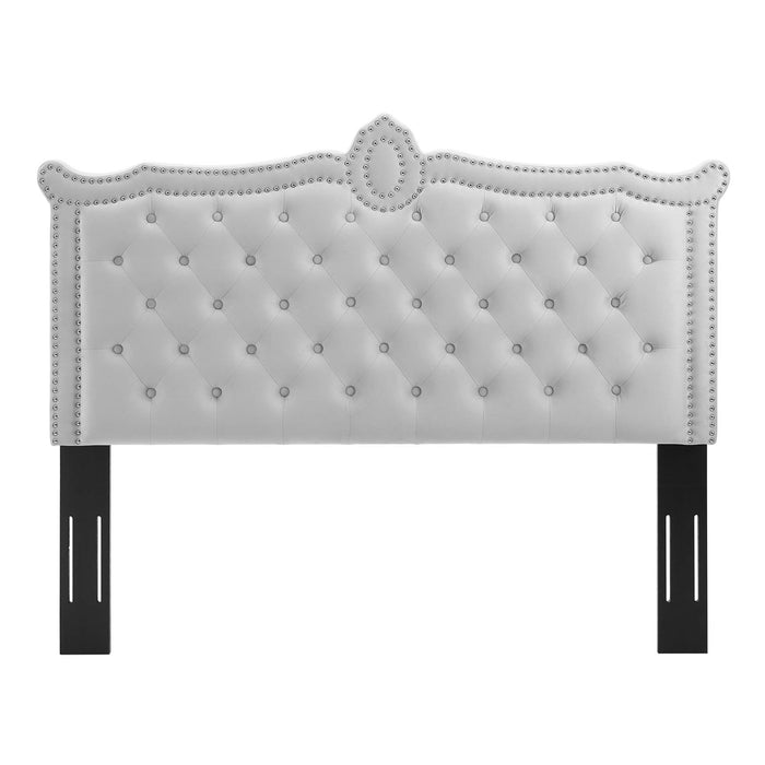 Louisa Tufted Performance Velvet Full/Queen Headboard