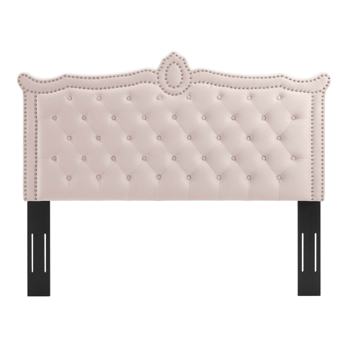 Louisa Tufted Performance Velvet Full/Queen Headboard