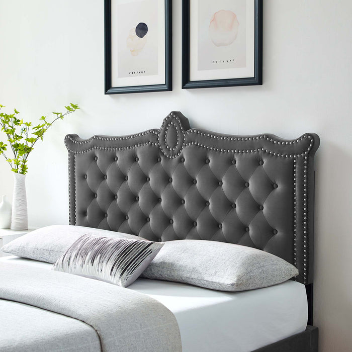 Louisa Tufted Performance Velvet King/California King Headboard