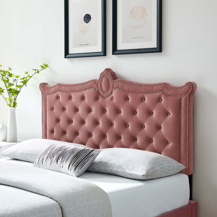 Louisa Tufted Performance Velvet King/California King Headboard