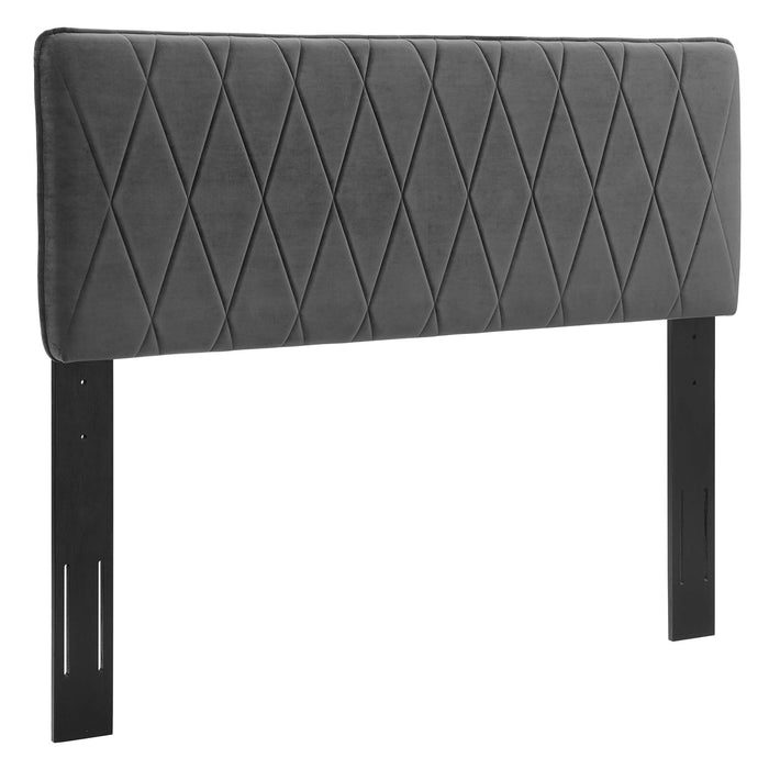 Leila Performance Velvet Full/Queen Headboard