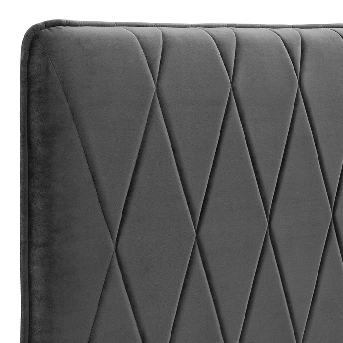 Leila Performance Velvet Full/Queen Headboard