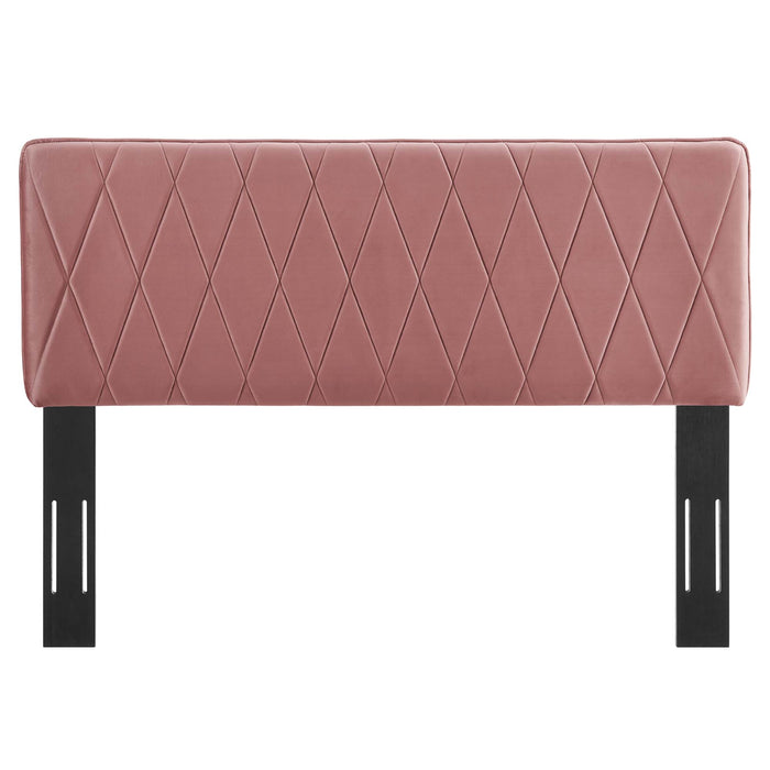 Leila Performance Velvet Full/Queen Headboard