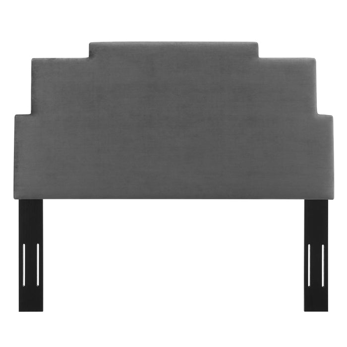 Kasia Performance Velvet Twin Headboard