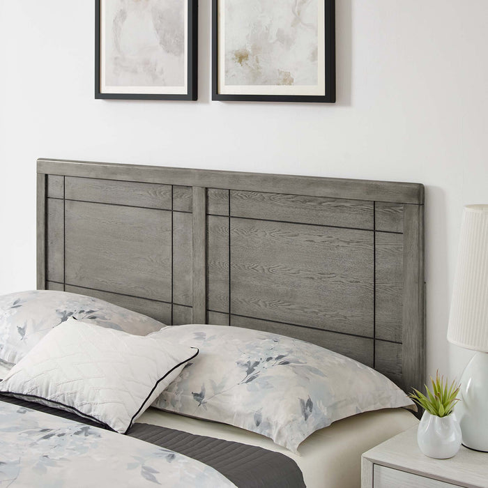 Marlee Queen Wood Platform Bed With Splayed Legs