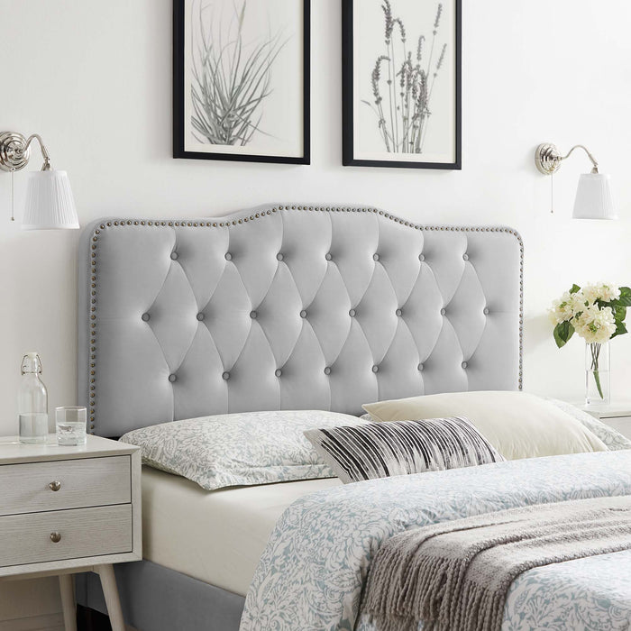 Sophia Tufted Performance Velvet Twin Headboard