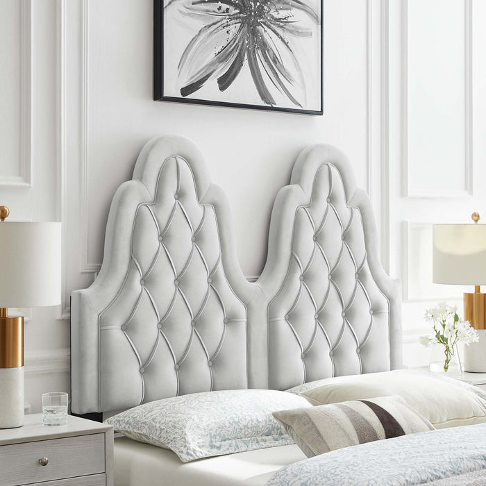 Augustine Tufted Performance Velvet Full/Queen Headboard