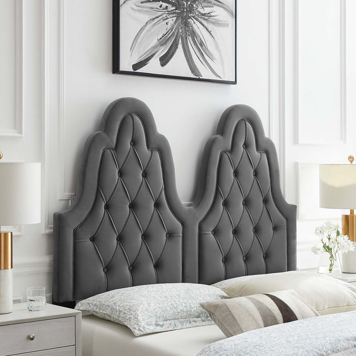 Augustine Tufted Performance Velvet King/California King Headboard