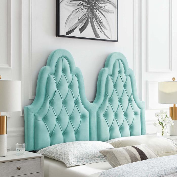 Augustine Tufted Performance Velvet King/California King Headboard