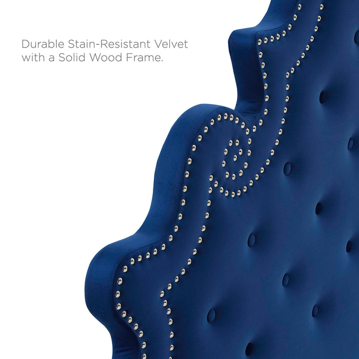 Diana Tufted Performance Velvet Twin Headboard