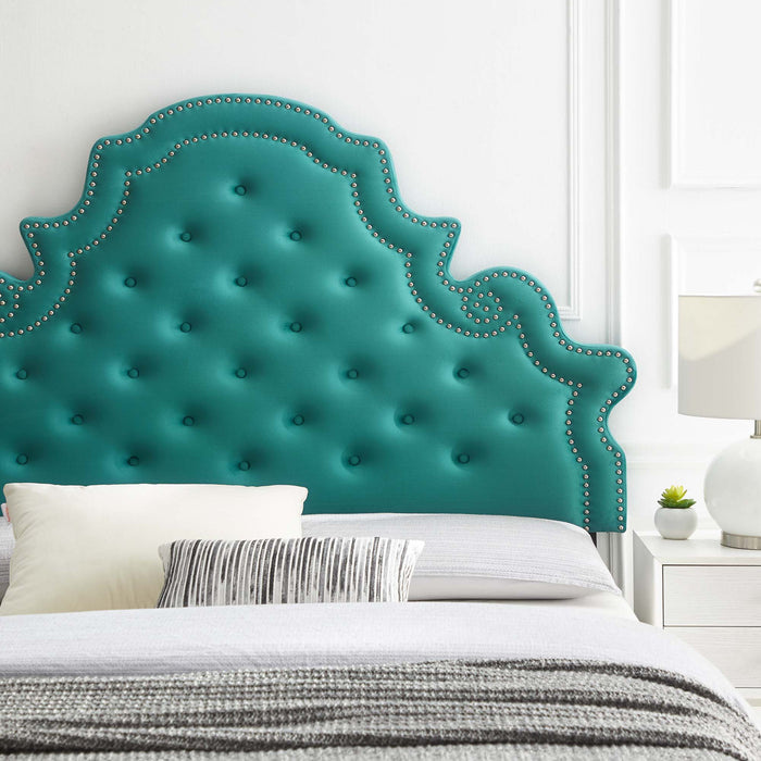 Diana Tufted Performance Velvet Twin Headboard