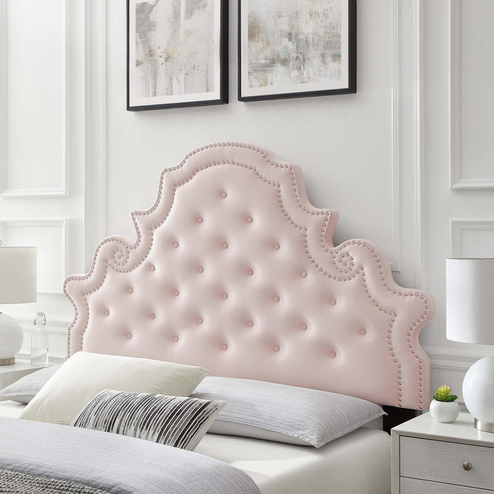 Diana Tufted Performance Velvet Full/Queen Headboard