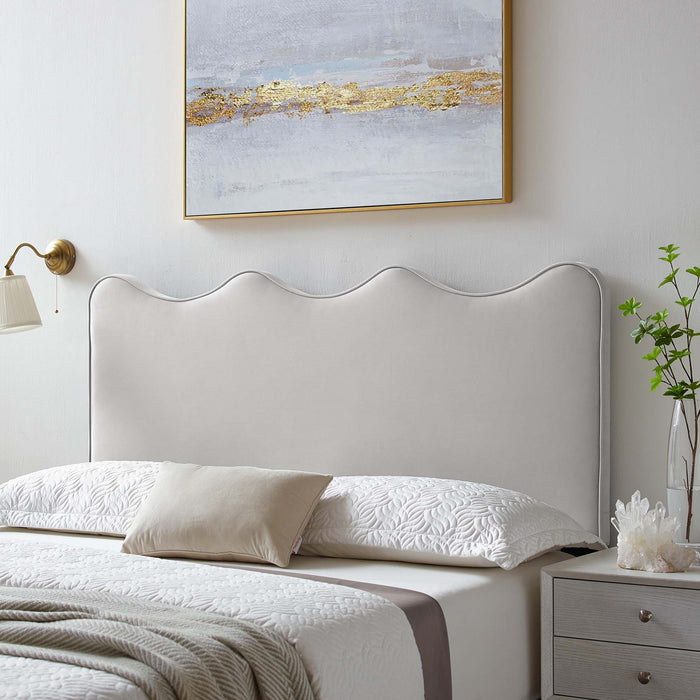 Athena Performance Velvet Twin Headboard