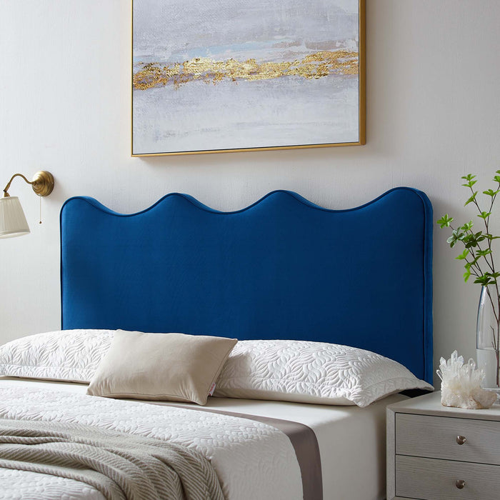 Athena Performance Velvet Twin Headboard