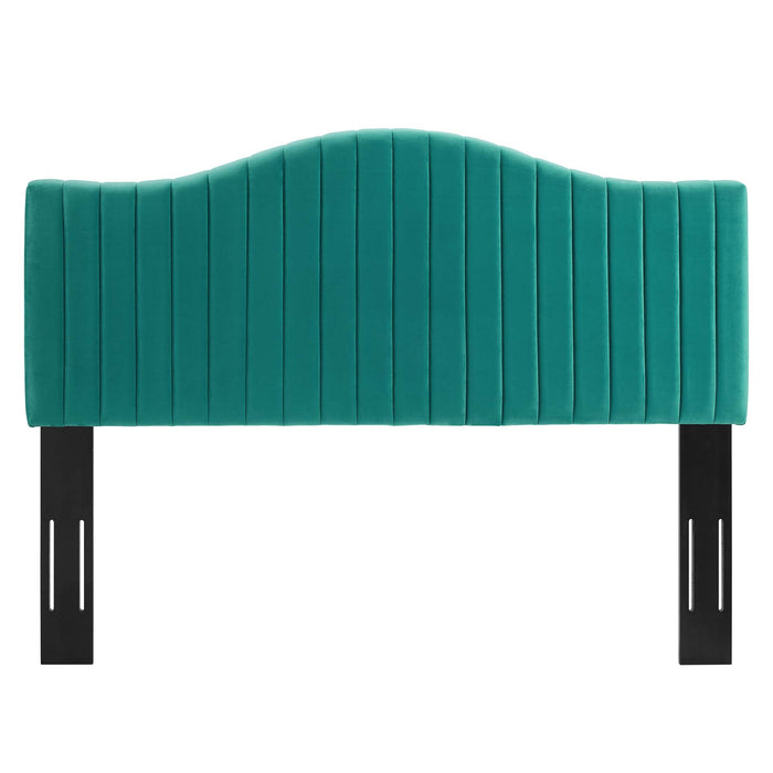 Brielle Channel Tufted Performance Velvet Twin Headboard