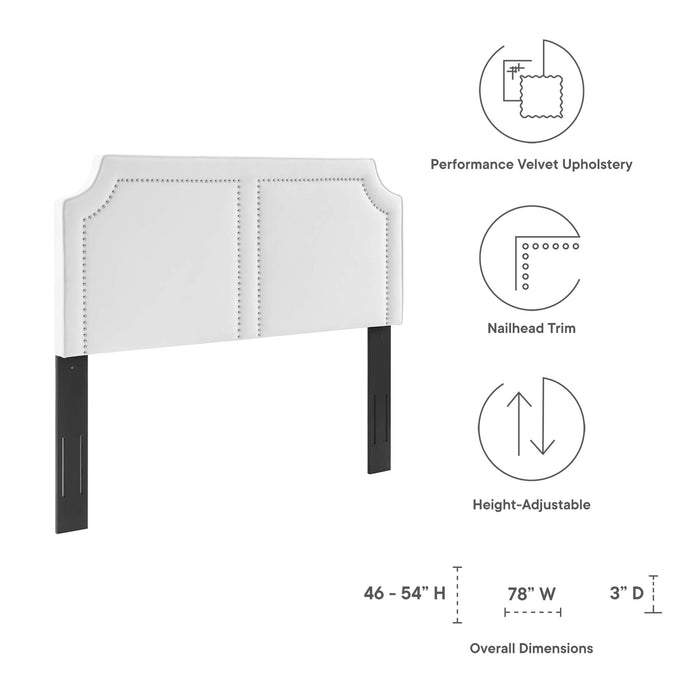 Cynthia Performance Velvet King/California King Headboard