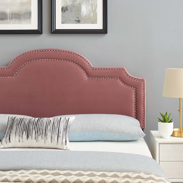 Belinda Performance Velvet Twin Headboard