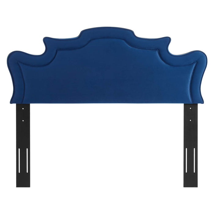 Evangeline Performance Velvet Twin Headboard