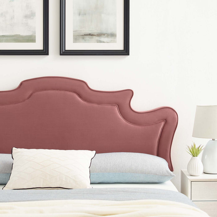 Evangeline Performance Velvet King/California King Headboard