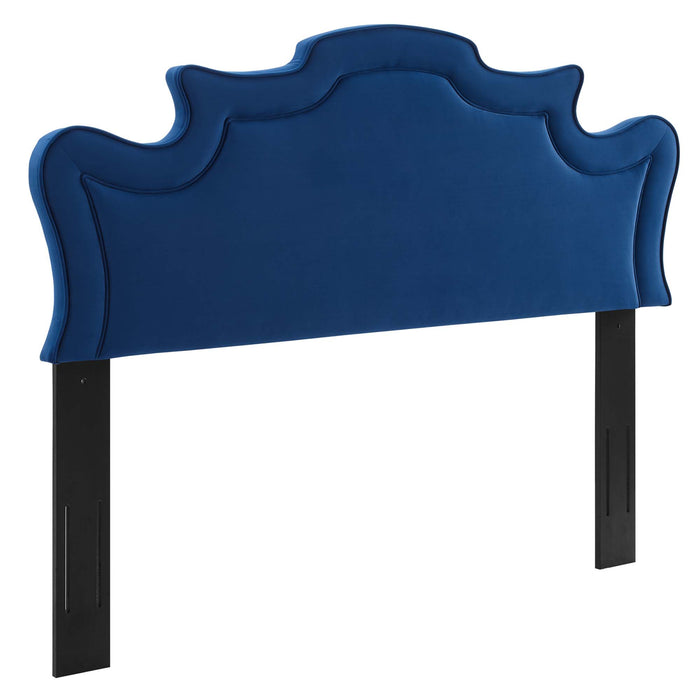 Evangeline Performance Velvet King/California King Headboard