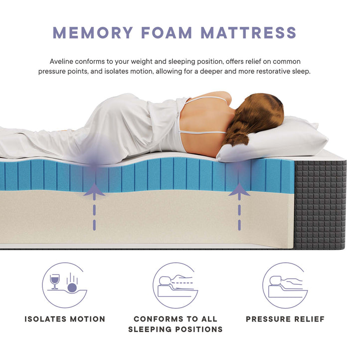 Aveline 16" Memory Foam Queen Mattress